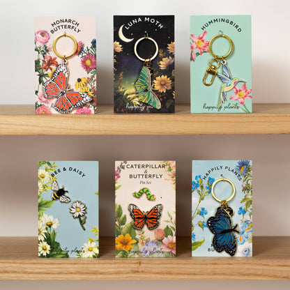 Pollinator Gift Set  - Bee & Daisy Flower Pins