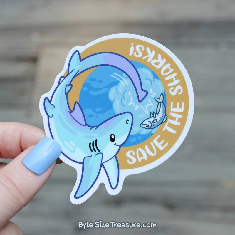 Thresher Shark Vinyl Sticker