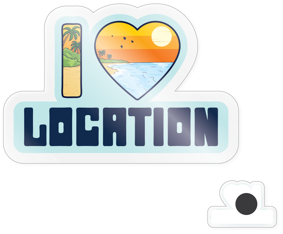 I Heart Cabrillo Beach Magnet