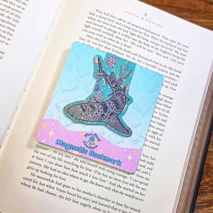 Leopard Shark Magnetic Bookmarks | Book Lover Page Marker