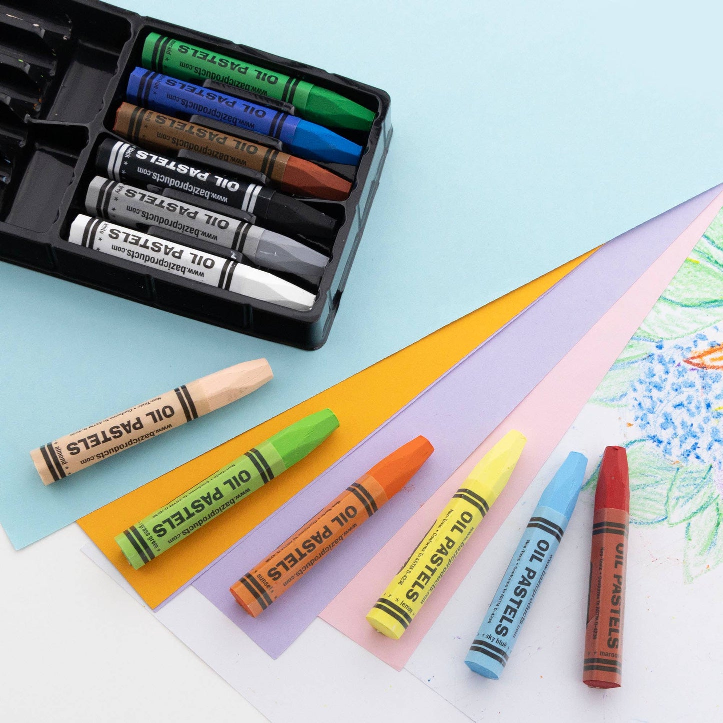 Oil Pastel Jumbo 12 Color