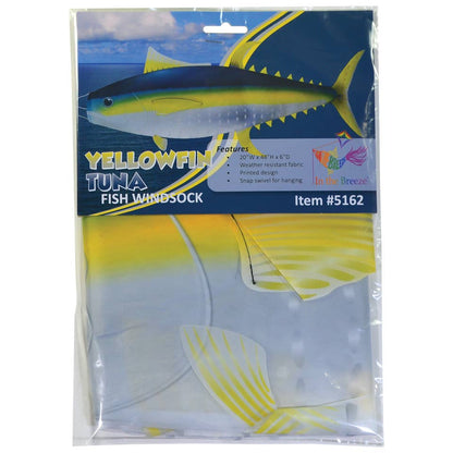 Yellowfin Tuna 48" Fish Windsock