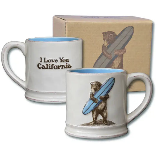 Ca Surf Bear Mug