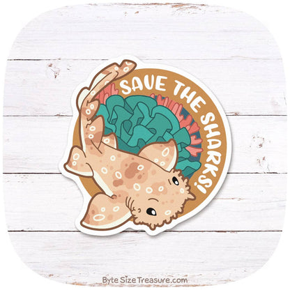 Wobbegong Shark Vinyl Sticker