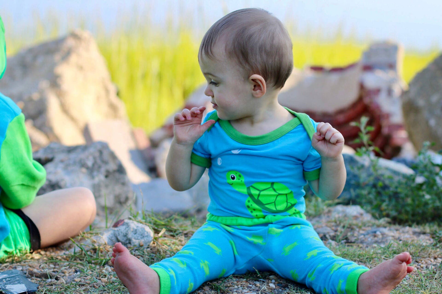 Sea Turtle Baby Bodysuit