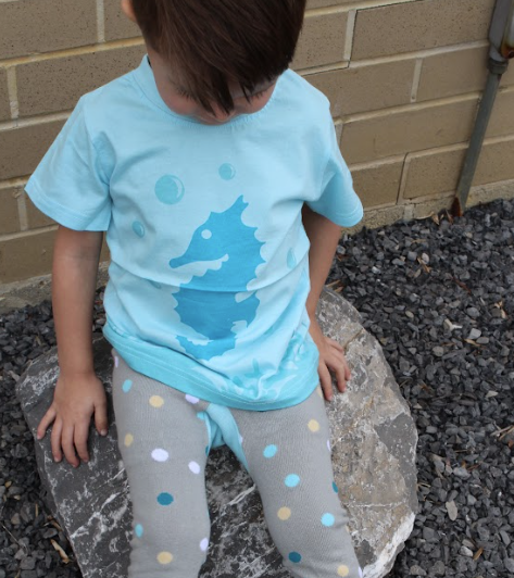 Seahorse Toddler and Kids Shirt