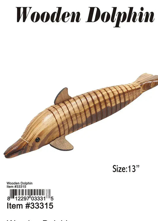 Wooden Dolphin .
