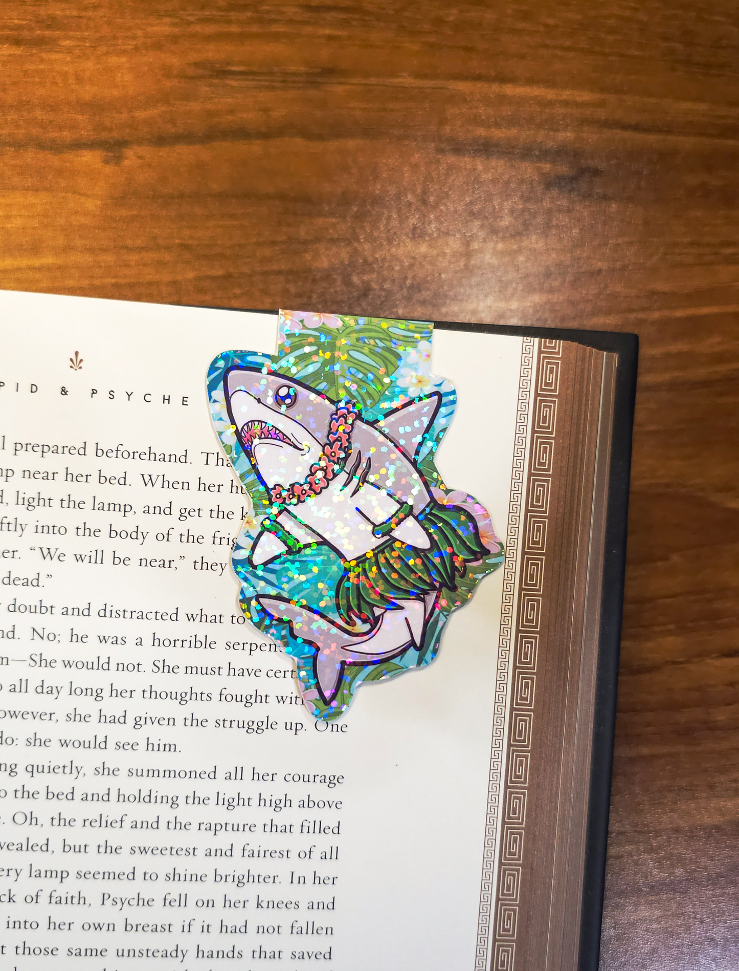 Hula Shark Magnetic Bookmarks | Book Lover Page Marker