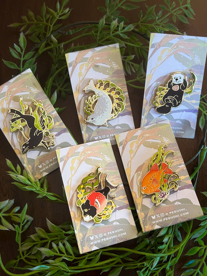 Seal Enamel Pin - Kelp Forest Friends