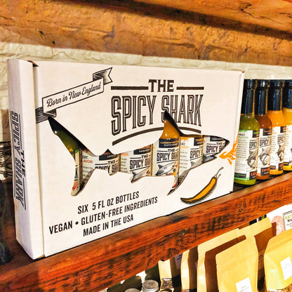 The Spicy Shark Hot Sauce Gift Box