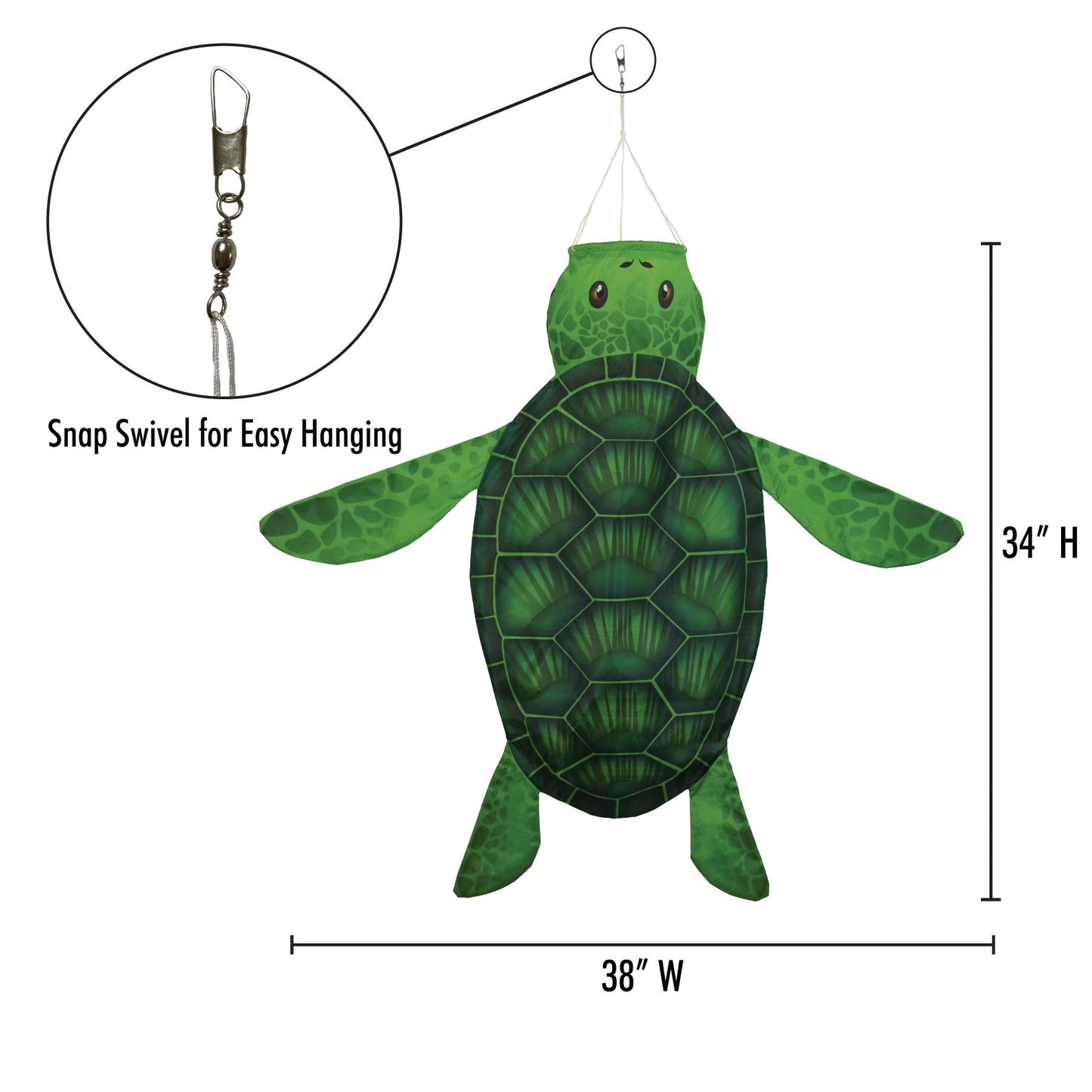 Sea Turtle 3D Windsock