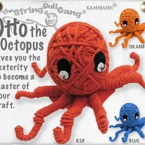 Otto the Octopus String Doll Keychain