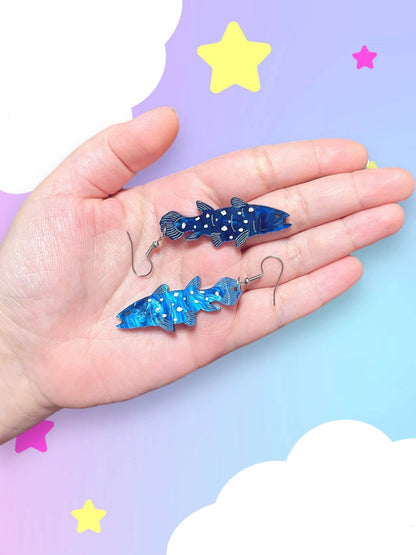 Coelacanth Earrings