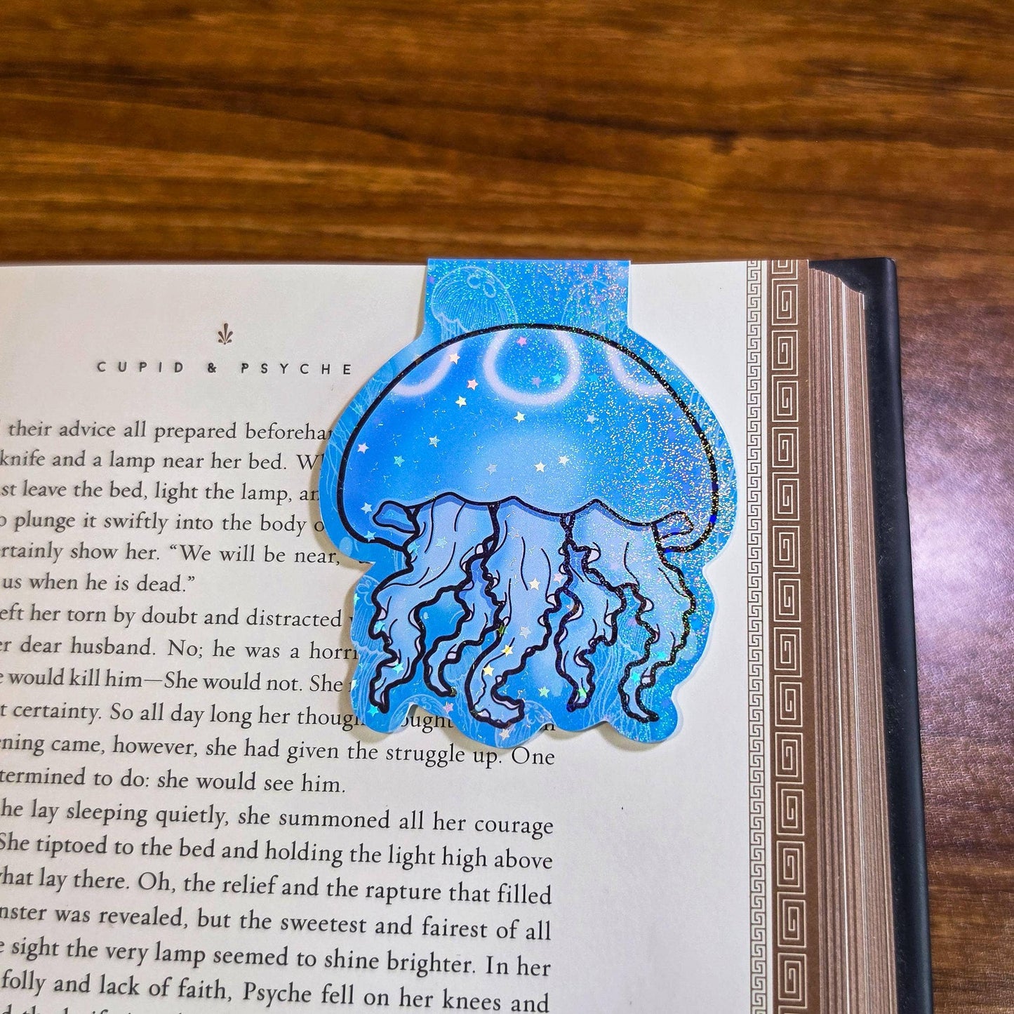 Moon Jellyfish Magnetic Bookmarks | Book Lover Page Marker