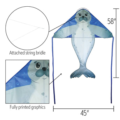 Seal 46" Fly-Hi Kite