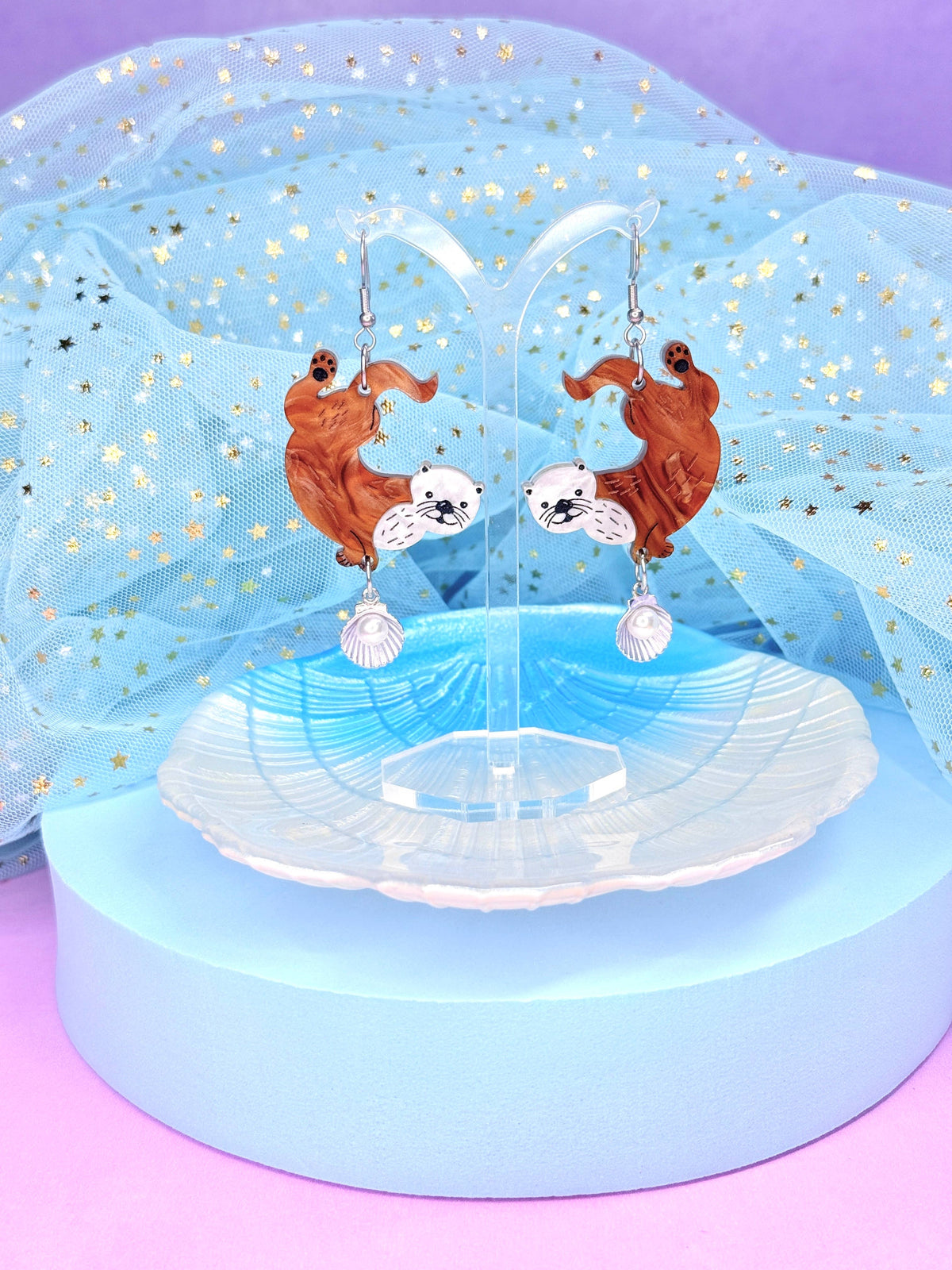 Otter Earrings