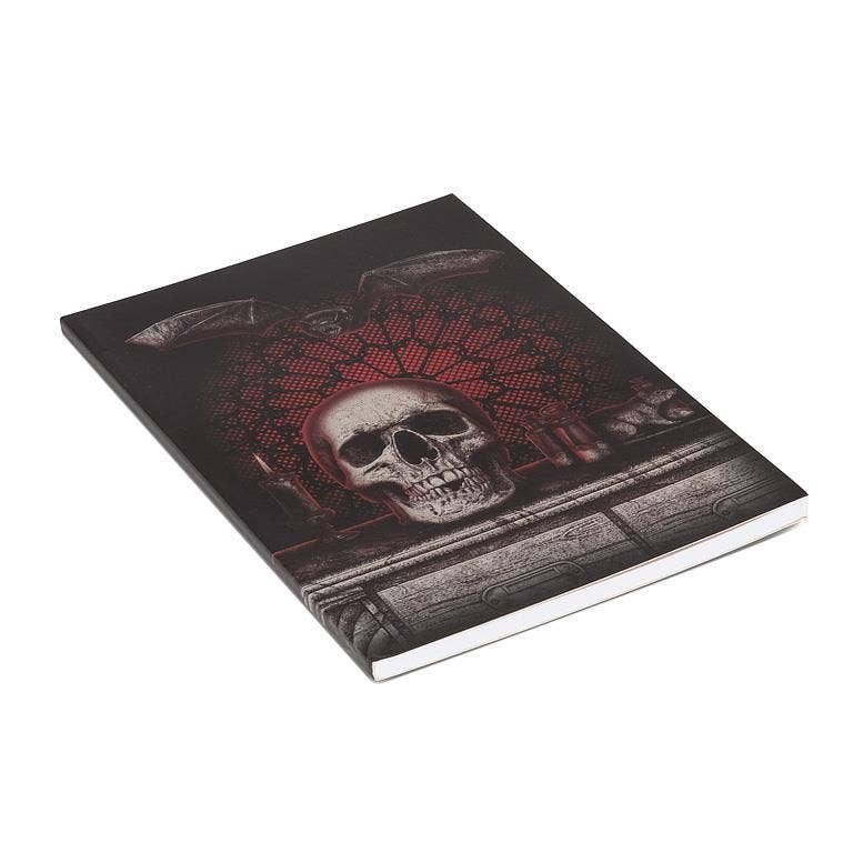 Gothica Lined Notebook-6x8"L - Clearance