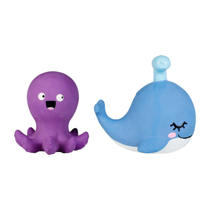 Happy To Sea You 2pc Latex Dog Toy Set