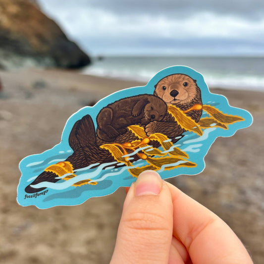 Sea Otter Sticker