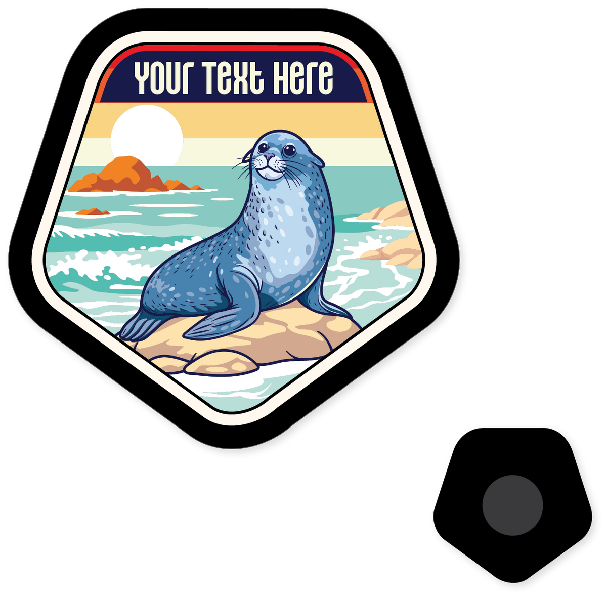 Harbor Seal CMA Magnet