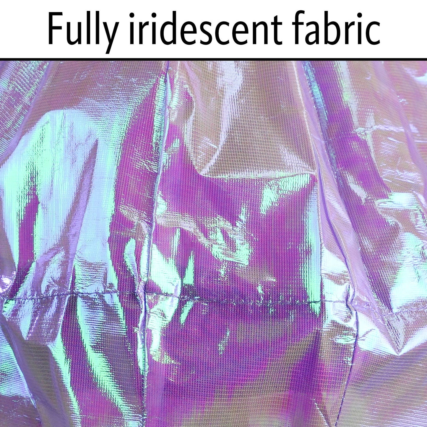 40-inch Purple Iridescent Jellyfish 3D Windsock