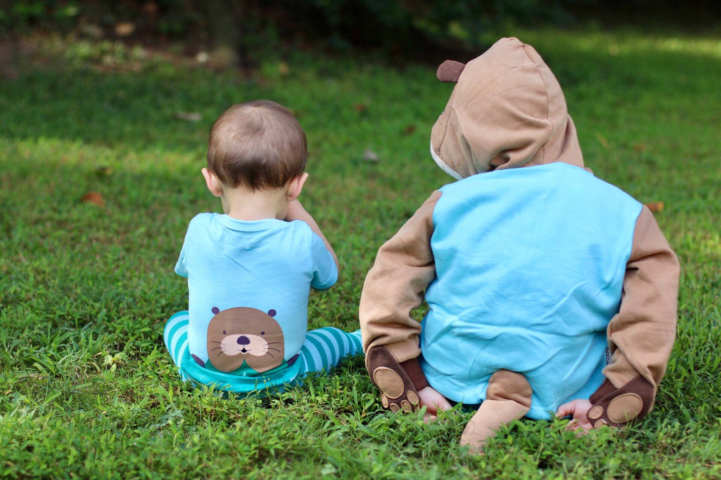 Otter 3D Hoodie - Kids & Toddler Sea and River