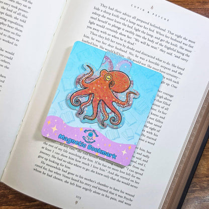 Octopus Magnetic Bookmarks | Book Lover Page Marker