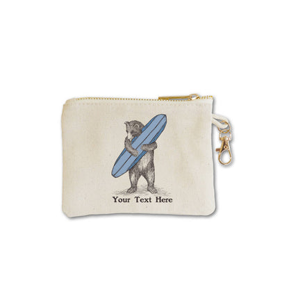 Customizable Coin Purse with clasp