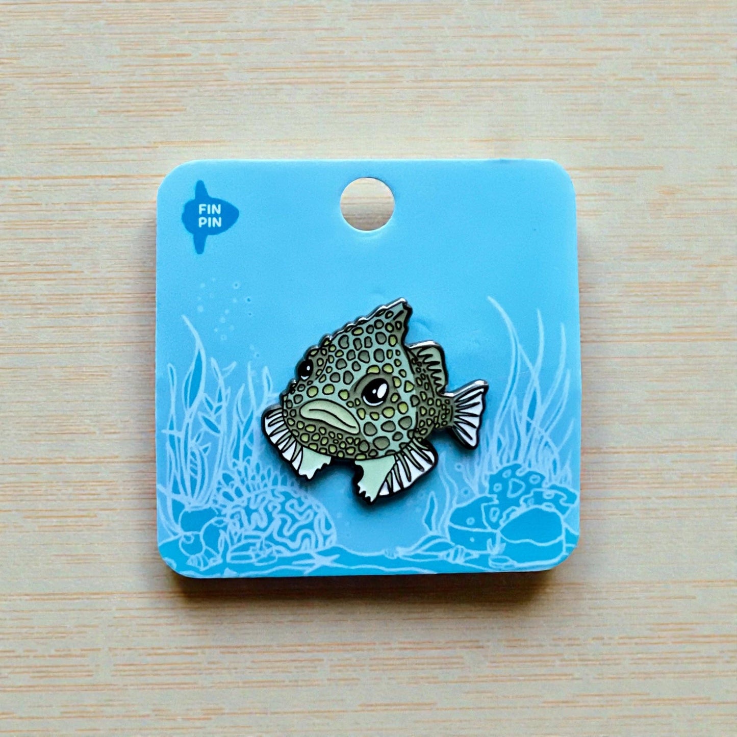 Pacific spiny lumpsucker pin