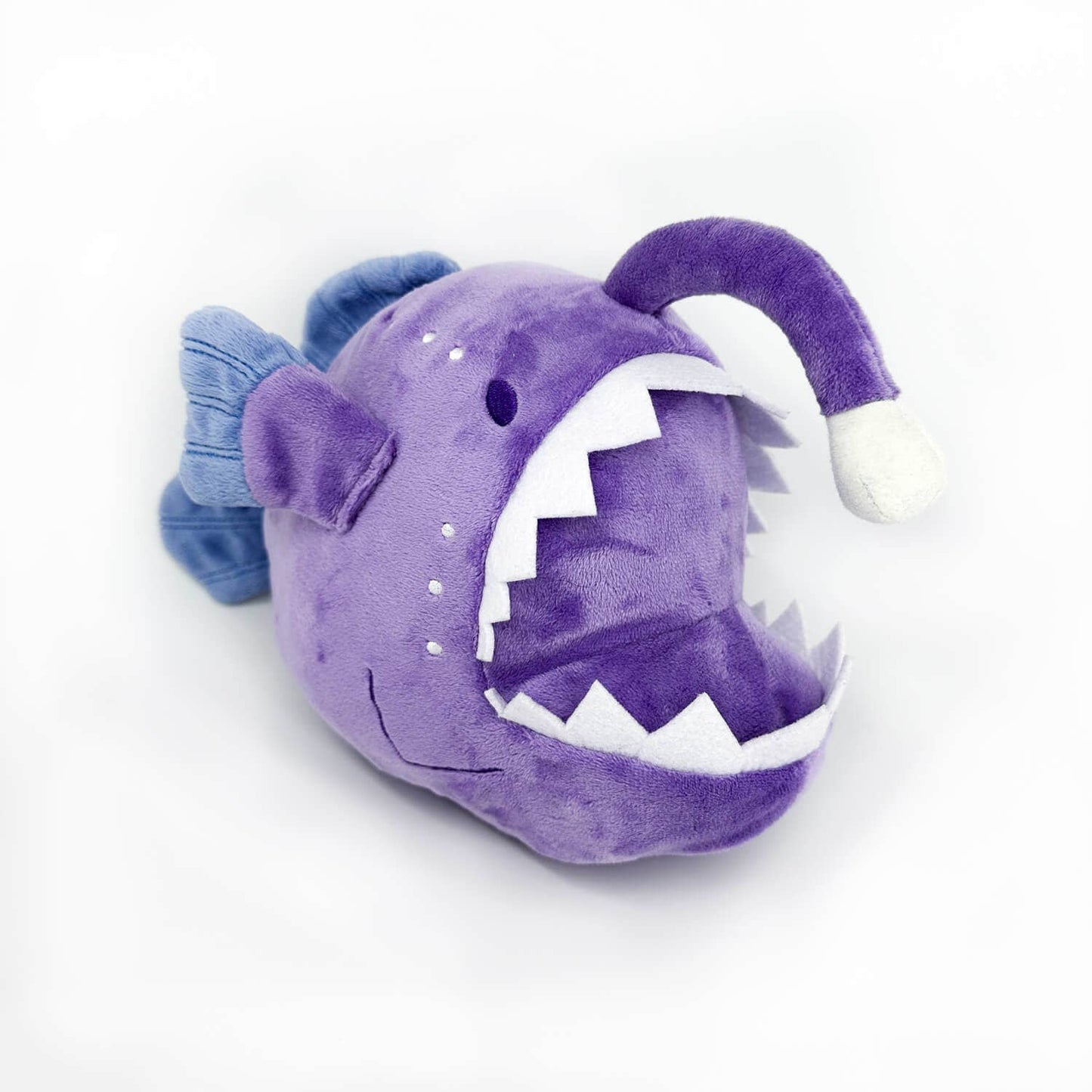 AquaGlows Anglerfish Reversible Glow in the Dark Plush