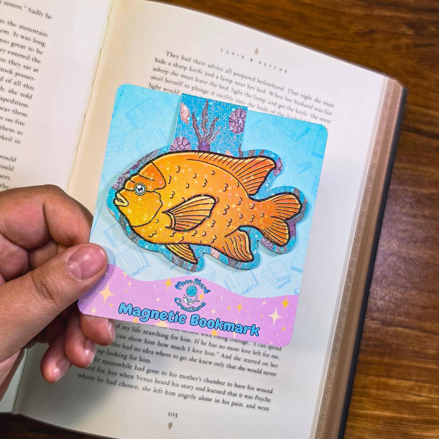 Garibaldi Magnetic Bookmarks | Book Lover Page Marker