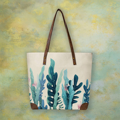Seaweed Canvas Tote Bag