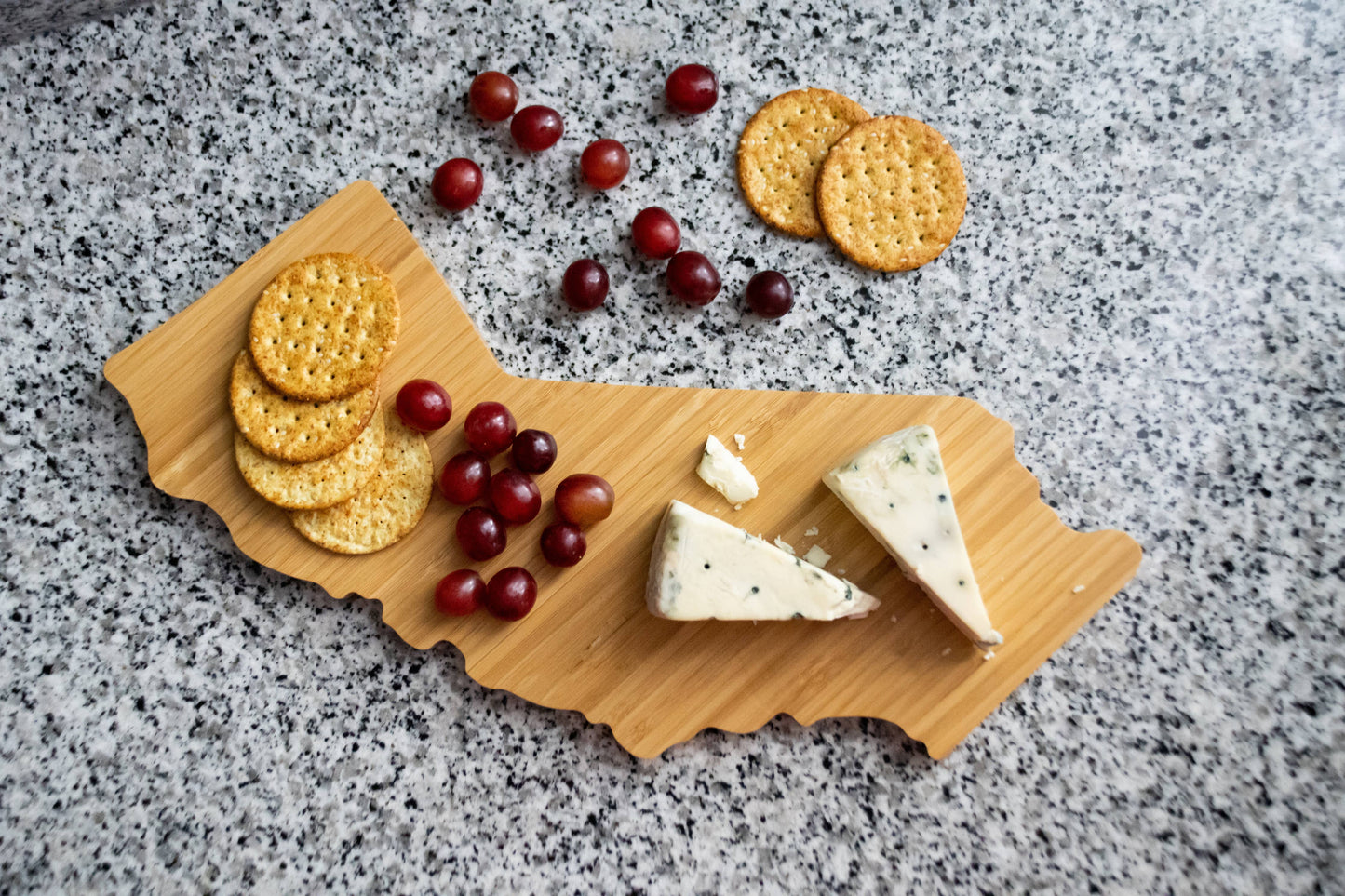 Map Cutting Board - California