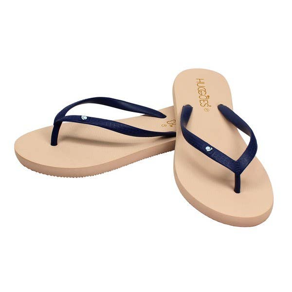 Huggoes - Misty Women's Natural Rubber Flip-Flops