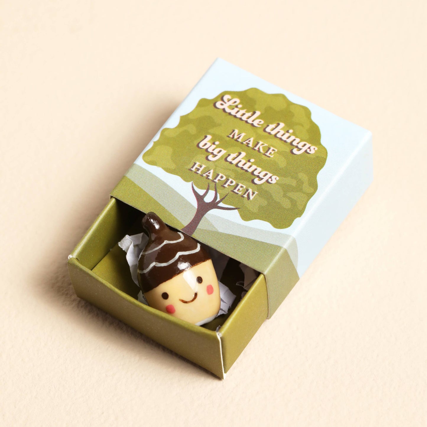 Tiny Matchbox Ceramic Tokens