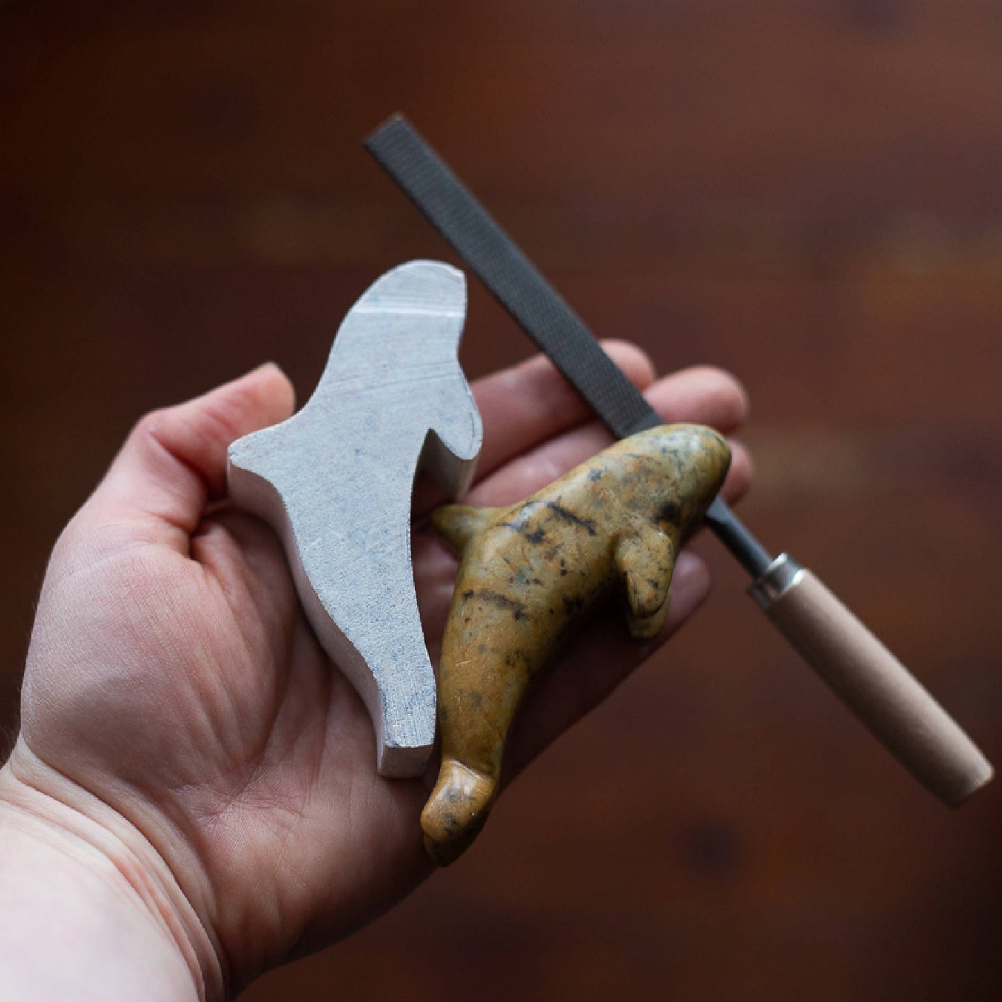 Orca Soapstone Carving Kit