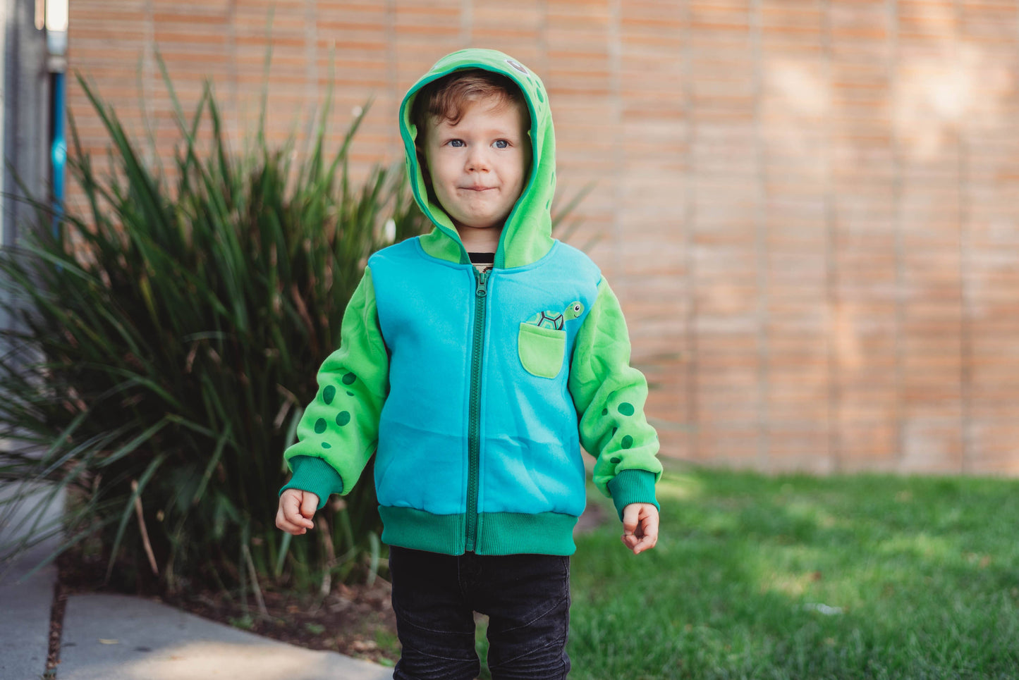 Sea Turtle 3D Backpack Hoodie - Kids & Toddler