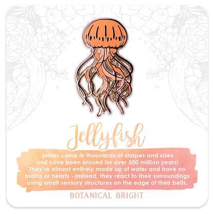 Jellyfish Enamel Pin