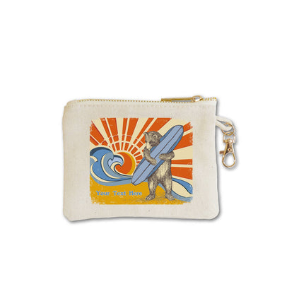 Customizable Coin Purse with clasp