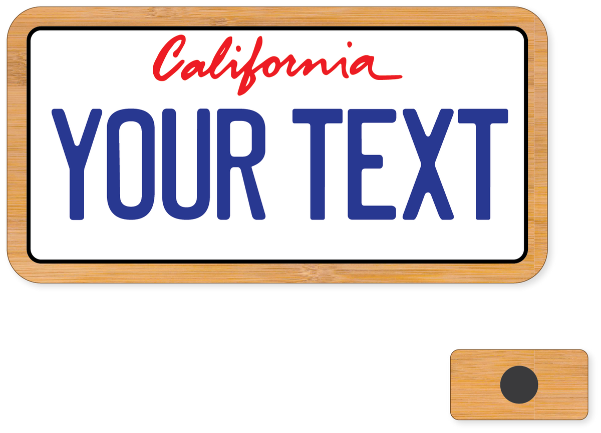 San Pedro  License Plate Magnet