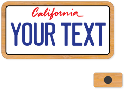 San Pedro  License Plate Magnet
