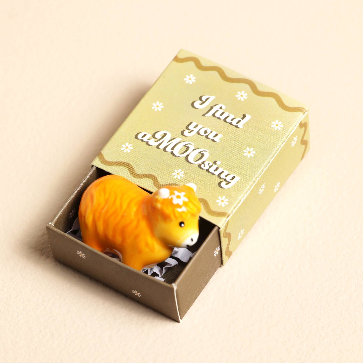 Tiny Matchbox Ceramic Tokens