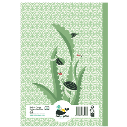 Leatherback Turtle recycled paper A5 Notebook recycled paper