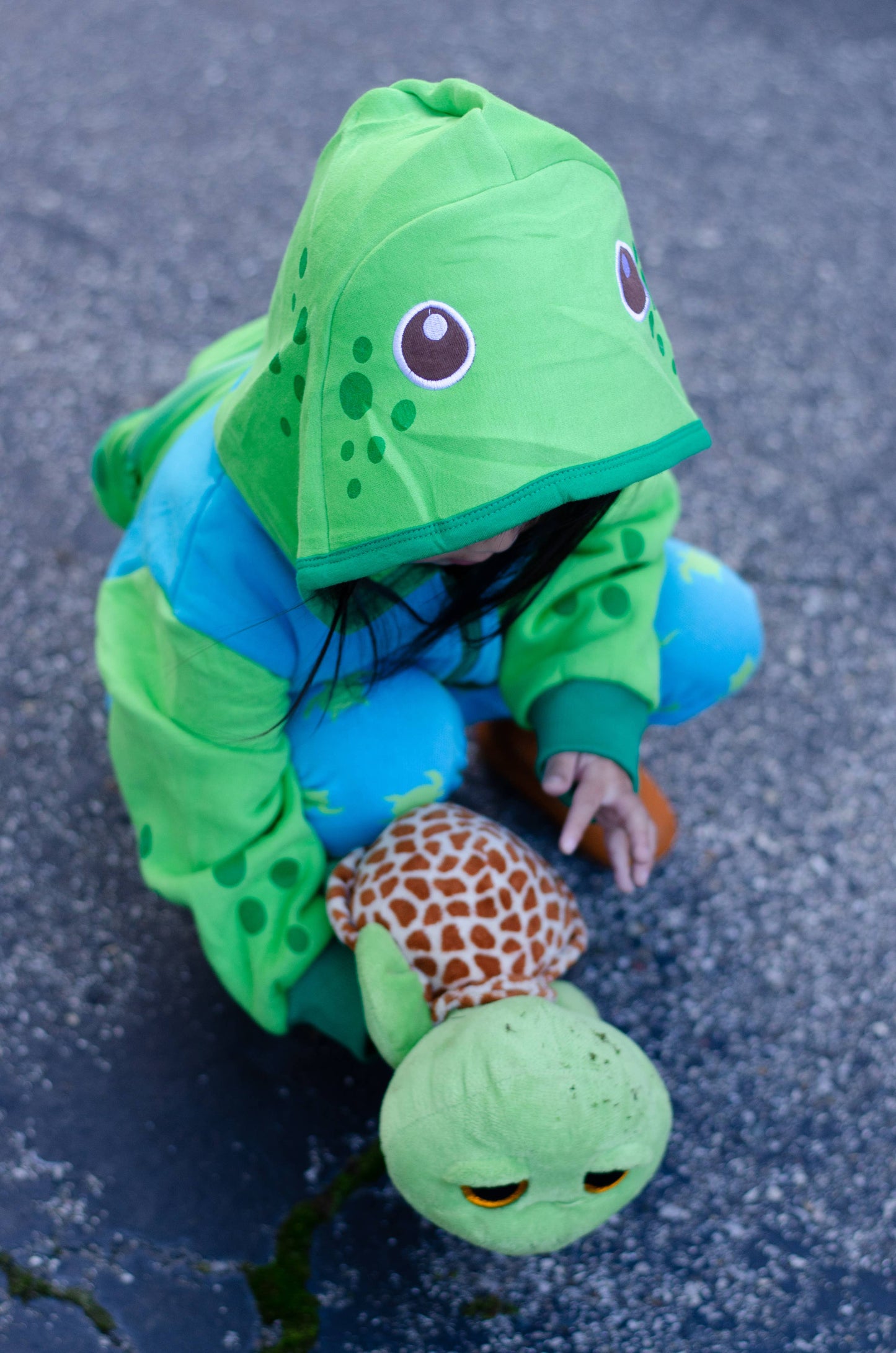 Sea Turtle 3D Backpack Hoodie - Kids & Toddler