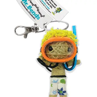 Mr. Bends the Snorkeler String Doll Keychain