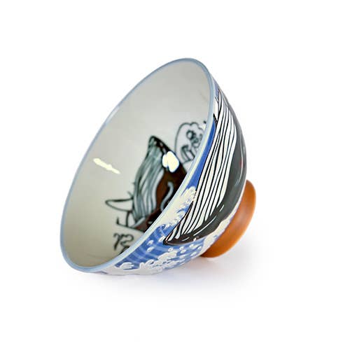 JPN COLLECTION - MARINE ANIMALS - RICE BOWL - OCEAN LIFE