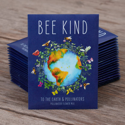 Blue Planet - Pollinator Flower Mix Seed Packets
