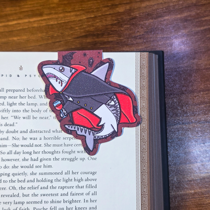 Halloween Monsters Shark Magnetic Bookmarks