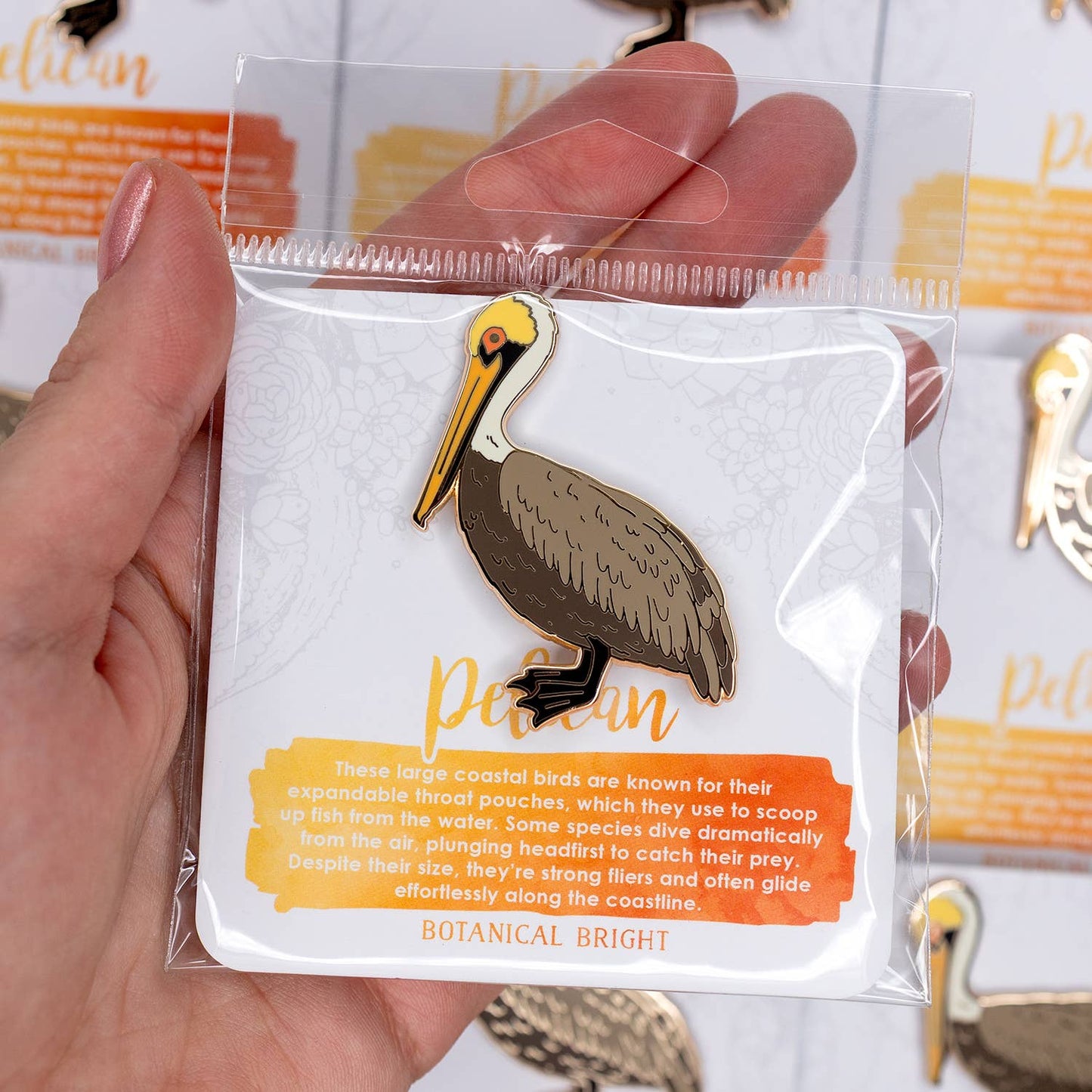 Pelican Enamel Pin
