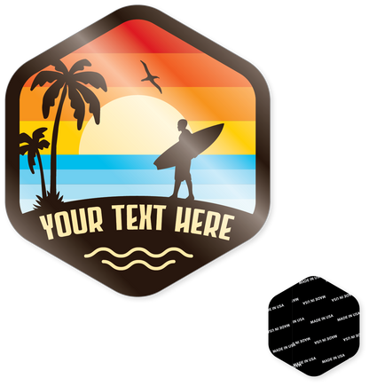 Cabrillo Beach Surfer Magnet